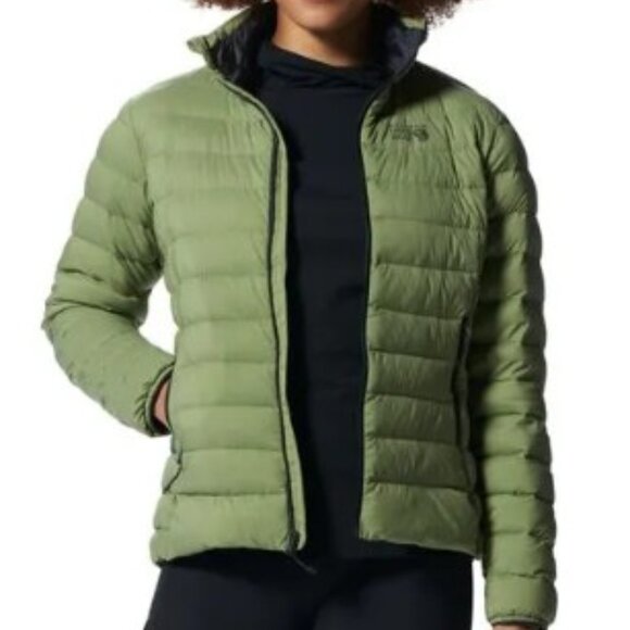 Mountain Hardware Deloro Down Jacket in Light Cactus, Size Large - Picture 7 of 13
